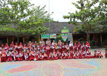 Ini Himbauan Polres Muara Enim di SDN 20 Muara Enim