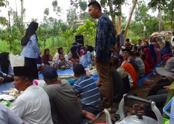 Jelang Musim Tanam, Gapoktan Desa Lubes Muara Enim Gelar Sedekah Sawah