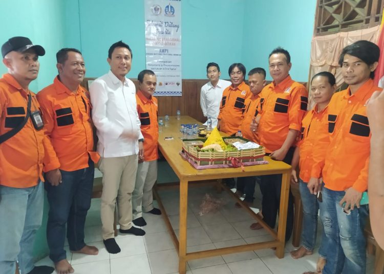 PT HBAP Sumsel 8 Kunjungi Seketeriat DPC AWPI Muara Enim Dalam Rangka HPN ke 76