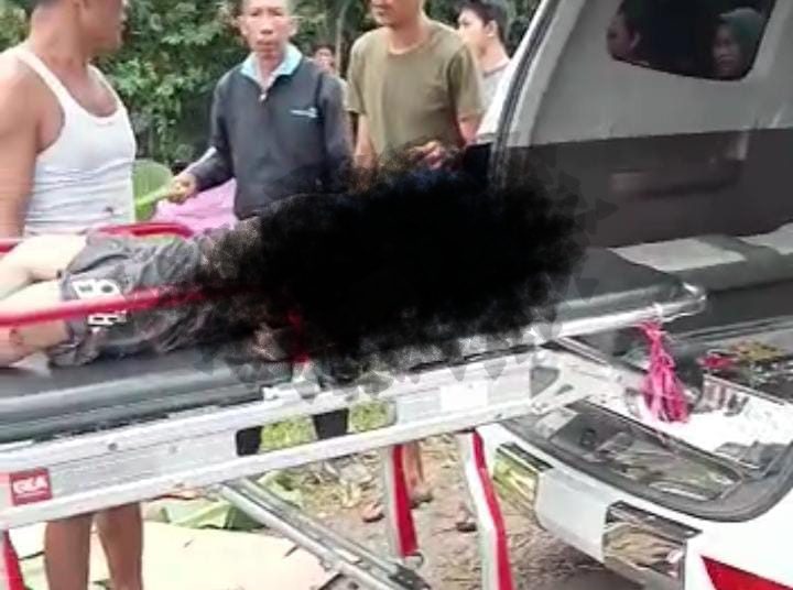 8 Orang Diduga Tewas Dalam Laka Dijalan Kawasan Segayam Patra Tani Gelumbang
