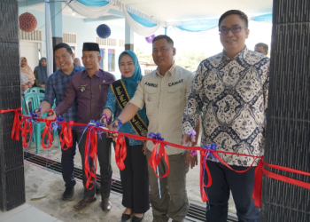 PTBA Bangun Gedung PAUD Hingga Posyandu Untuk Warga Perumahan Bara Lestari