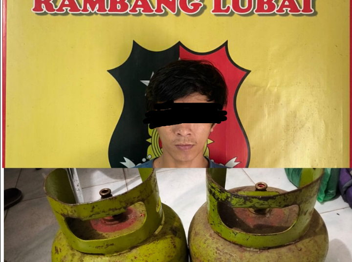 Bongkar Warung Warga, Riduan Ditangkap Polsek Rambang Lubai