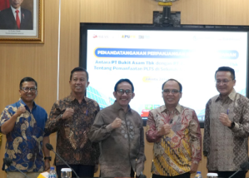 Jasa Marga Dan PTBA Lanjutkan Kolaborasi Pengembangan  PLTS di Jalan Tol