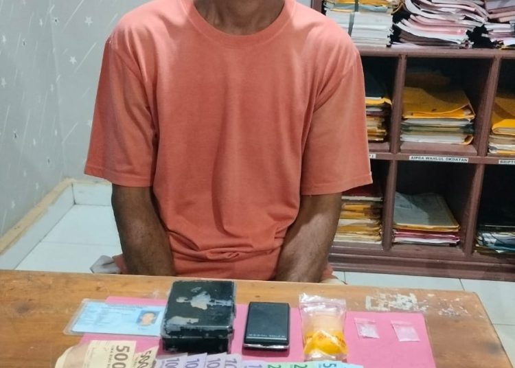 Sempat Buang Narkoba di Kloset Pelaku Diamankan Polisi Lembak