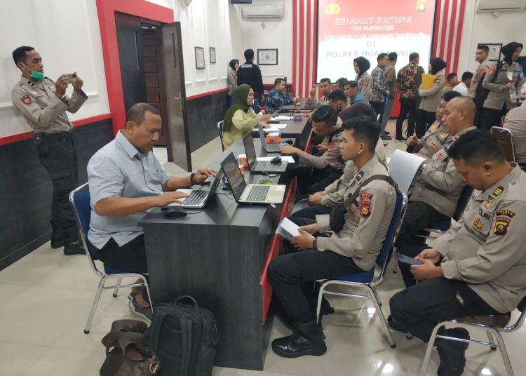Tim Asistensi ZI Polda Sumsel Kunjungi Polres Muara Enim Terkait Pembangunan Zona Integritas