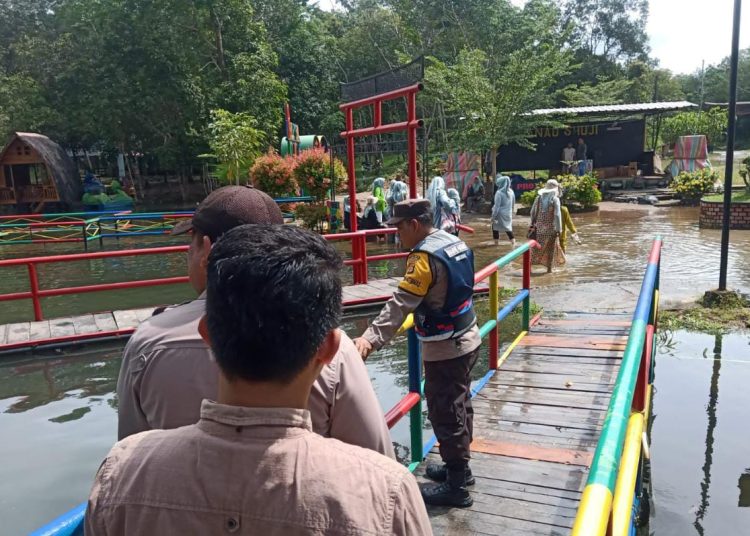 Danau Shuji Debit Air Naik, Pengunjung Dihimbau Waspada