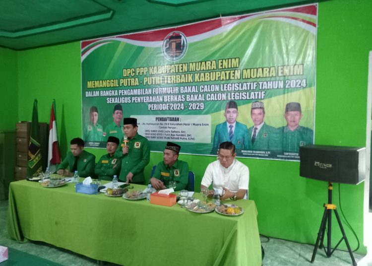 DPC PPP Muara Enim Panggil Putra Putri Terbaik Sekaligus Pengambilan & Penyerahan Berkas Balon Legislatif 2024 – 2029