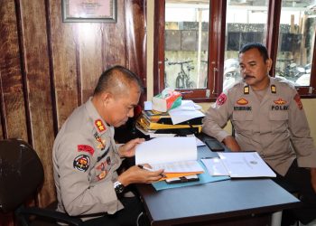 Supervisi Bid Humas Polda Sumsel Kunjungi Polres Muara Enim Apresiasi Inovasi Talk Show” BERSILA”