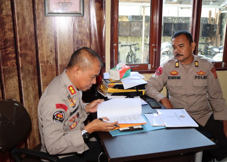 Supervisi Bid Humas Polda Sumsel Kunjungi Polres Muara Enim Apresiasi Inovasi Talk Show” BERSILA”