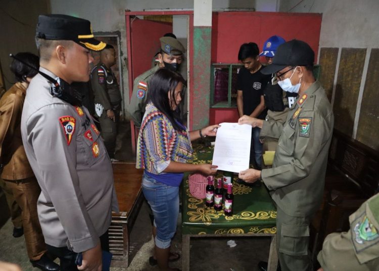 Bulan Ramadan Tim Gabungan Merazia Sejumlah Tempat di Muara Enim, Ini Hasilnya..