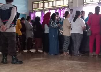 Pasar Murah Disperindag Diserbu Emak – Emak Lubuk Enau Lembak Muara Enim