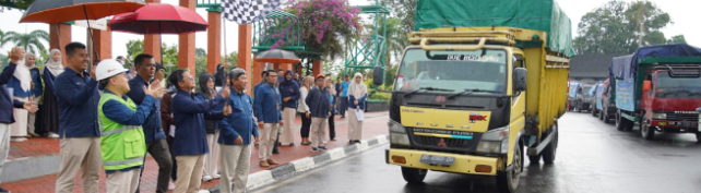 Bukit Asam Bagikan 10.000 Paket Sembako di Muara Enim Dan Lahat