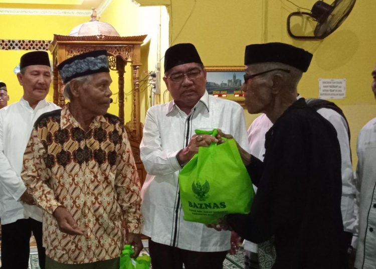 Hadiono Hadiri Safari Ramadhan di Masjid Al Al-Muzakir Tapus Lembak