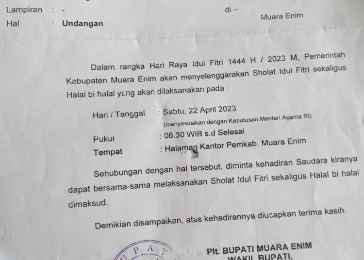 Kemenag Muara Enim: Hari Raya Idul Fitri 1444 H Berpotensi Berbeda Hari