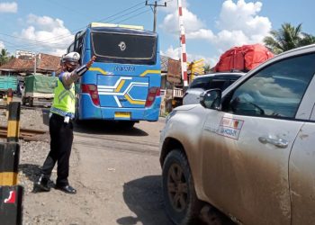 Jelang Arus Mudik Kapolres Muara Enim Antisipasi Macet Minta PT KAI Rubah Pola Operasi