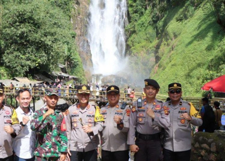 Cek Objek Wisata Air Terjun Bedegung, Ini Himbauan Kapolres Muara Enim