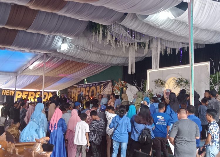 Sri Devi Goyang Tik Tok di Pelempang Kelekar Muara Enim
