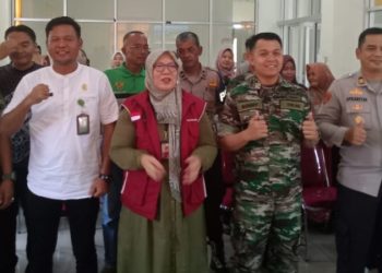 Halal Bihalal Puskesmas Lembak Eratkan Sinergitas Lintas Sektor