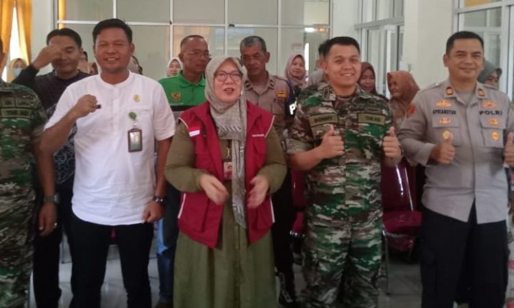 Halal Bihalal Puskesmas Lembak Eratkan Sinergitas Lintas Sektor
