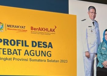 Tebat Agung Rambang Niru Raih Juara 1 Sebagai Desa Mandiri Dari Kementerian Pusat