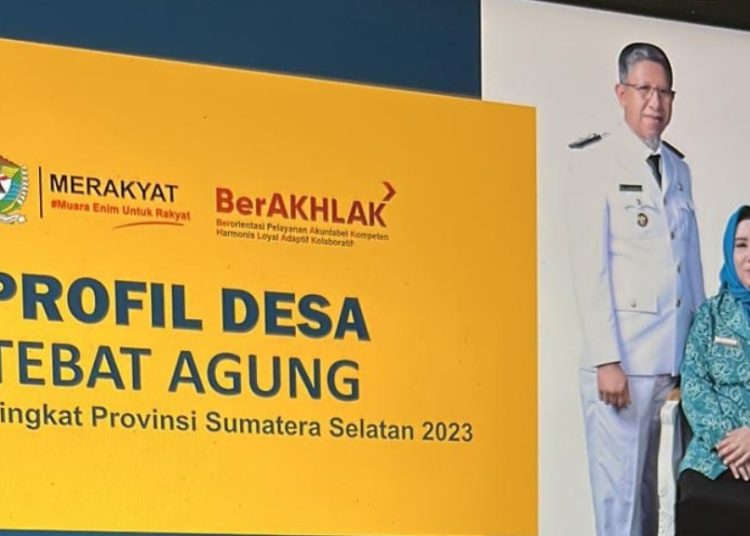 Tebat Agung Rambang Niru Raih Juara 1 Sebagai Desa Mandiri Dari Kementerian Pusat