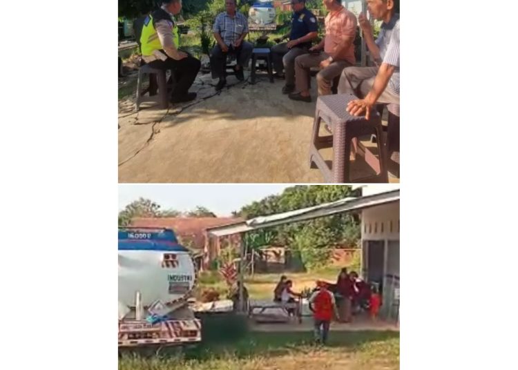 Belum Sepakat Mobil Tangki BBM Tabrak Angkringan di Ujanmas Pihak Perusahaan Terkesan lepas Dari Tanggung jawab