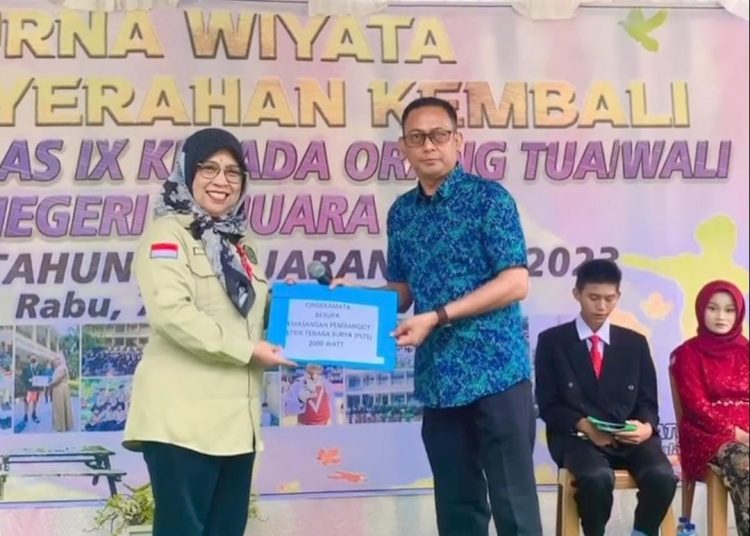 SMPN 2 Muara Enim Gelar Acara Perpisahan Siswa Kelas IX