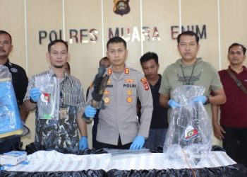 Kapolres Muara Enim: Stop!!! Masyarakat Sadarlah Jangan Buka Lahan Perkebunan Dengan Cara Dibakar