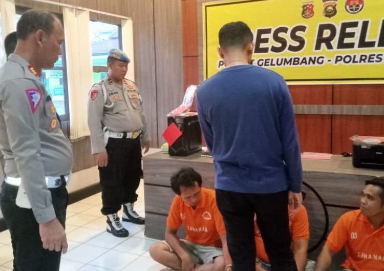 Komplotan Pembuat SIM B2 Umum Palsu di Gelumbang Diringkus