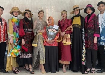 Didukung PTBA, Songket Dan Batik Khas Tanjung Enim Meriahkan Halal Bihalal Antera