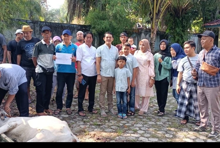 Sambut Idul Adha 1444 H, KNPI Muara Enim Qurban 1 Ekor Sapi