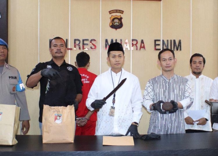 Pelaku Pembunuhan Dijalan Pramuka Muara Enim Diringkus