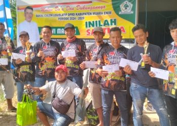 Bakal Calon DPRD Kabupaten Muara Enim Adakah Lomba Mancing