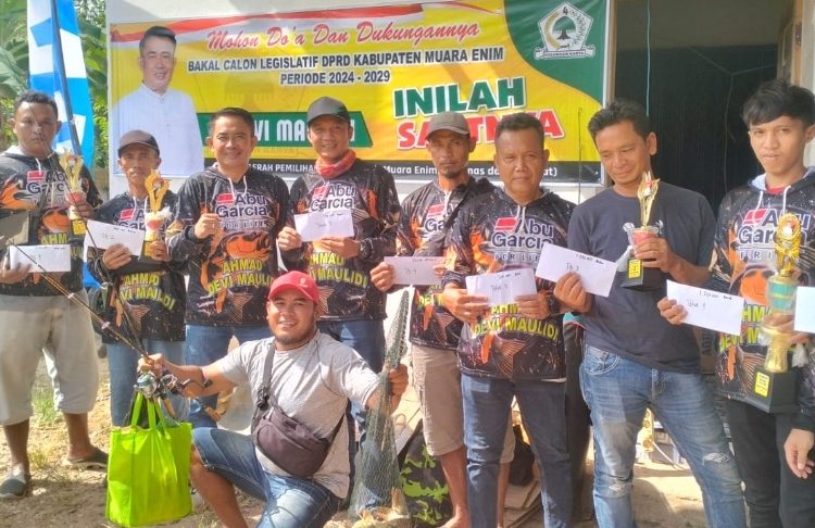 Bakal Calon DPRD Kabupaten Muara Enim Adakah Lomba Mancing