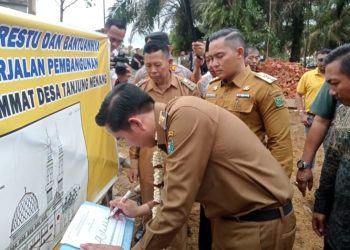 Masjid Jami’il Umat Tanjung Menang Rambang Niru Muara Enim Segera Dibangun