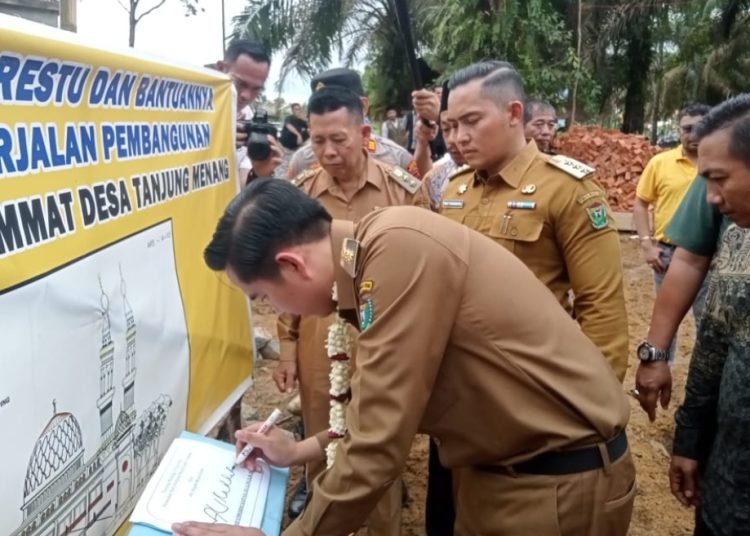 Masjid Jami’il Umat Tanjung Menang Rambang Niru Muara Enim Segera Dibangun