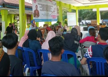 Anggota DPR RI Pantau Stunting di Gelumbang Muara Enim
