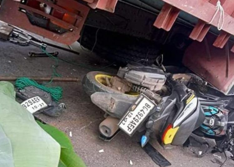 Laka di Gelumbang Pengendara Motor Earox Tewas Ditempat