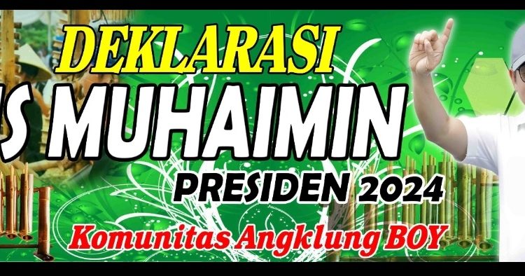 BAGUS Deklarasikan Gus Muhaimin Presiden 2024