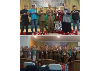 Dinas Perpustakaan dan Kearsipan Muara Enim adakan Sosialisasi Bersama Organisasi Masyarakat, Partai Politik, Kelurahan & Desa