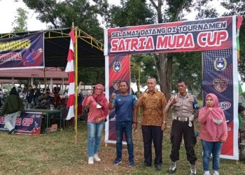 Ajang Uji Coba Turnamen Satria Muda Cup 1 Lubuk Enau Lembak Diikuti 16 Tim