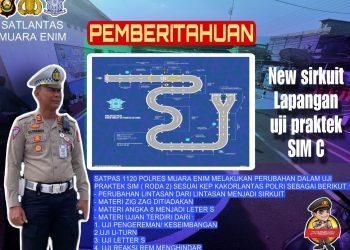 Perubahan Desain Lapangan Uji Praktek Penerbitan SIM, Ini Keterangan Kasatlantas