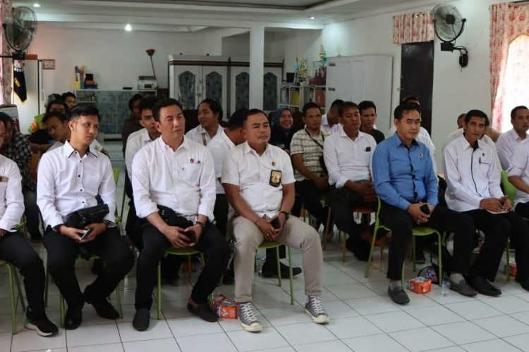 Tingkatkan Kemampuan Penyidik, Satreskrim Polres Muara Enim Latihan Coaching Clinic Penanganan TKP