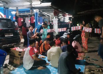 Gebyar HUT RI ke-78, Kampung 04 Ujanmas Baru Bersolek