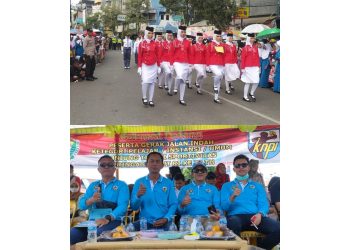 Hari ke-2 Gerak Jalan Indah Diadakan DPD KNPI Muara Enim di Serbu Ribuan Penonton