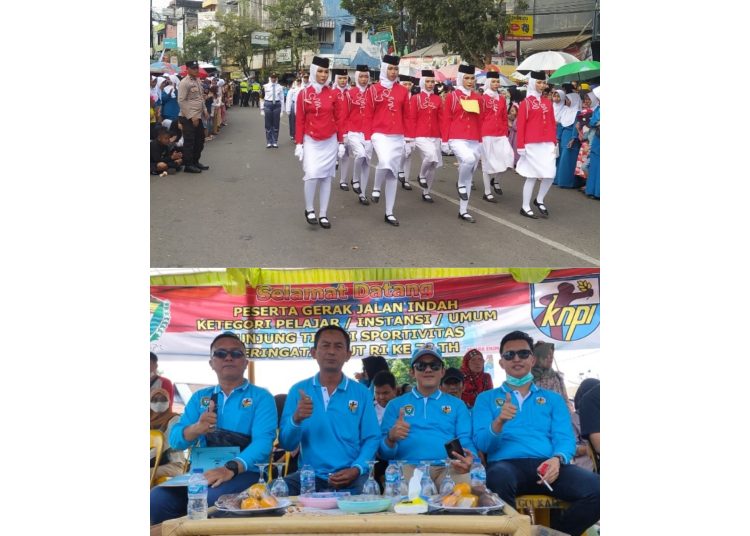 Hari ke-2 Gerak Jalan Indah Diadakan DPD KNPI Muara Enim di Serbu Ribuan Penonton