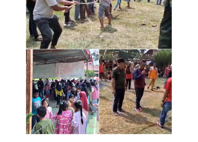 Masyarakat Desa Ujanmas Ulu Meriahkan HUT RI ke-78 Dengan Bermacam Perlombaan
