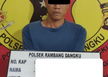 Pelaku Maling Besi Ditangkap Polsek Rambang Dangku