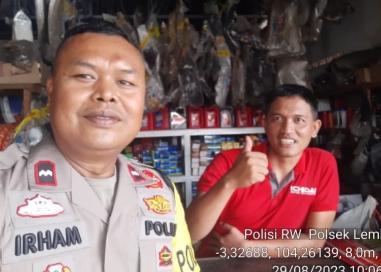Polisi RW Polsek Lembak Polres Muara Enim Dusun II Desa Alai