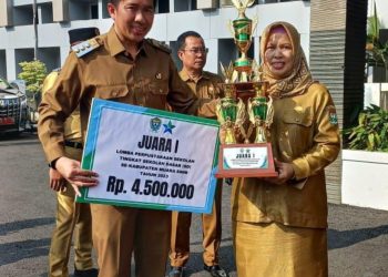 SDN 5 Gelumbang Raih Juara 1 Perpustakaan Tingkat Kabupaten